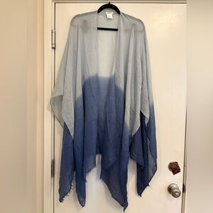 Mersea Nellie Classic Wrap in Blue Ombré